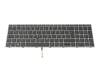 M22781-041 original HP keyboard DE (german) black/silver with backlight and mouse-stick