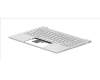 M30903-041 HP TOP COVER W KB NSV BL STR GR