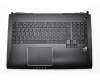 MP-12R36GBJ528W original Asus keyboard incl. topcase UK (english) black/black with backlight