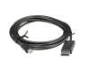 Mini-DisplayPort data / charging cable black original 2,00m suitable for Lenovo ThinkPad Yoga 260 (20FD/20FE)