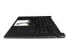 N36754-041 original HP keyboard incl. topcase DE (german) black/black with backlight
