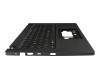 NKI13132KG original Acer keyboard incl. topcase DE (german) black/black
