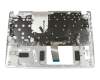 NKI15130EE original Acer keyboard incl. topcase DE (german) black/silver with backlight