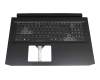 NKI15131HB original Acer keyboard incl. topcase DE (german) black/black with backlight