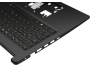 NKI15131ON original Acer keyboard incl. topcase DE (german) black/grey with backlight