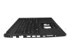 NKI151S0IZ original Acer keyboard incl. topcase CH (swiss) black/black