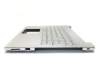 NSK-UPN0F original Asus keyboard incl. topcase FR (french) silver/silver with backlight