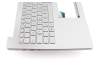 NSK-USSBQ 0G original Asus keyboard incl. topcase DE (german) silver/silver with backlight (for models with HDD)