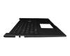 NSK-W47BU original Asus keyboard incl. topcase DE (german) black/black with backlight