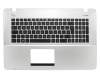 NSK-WA00G original Asus keyboard incl. topcase DE (german) black/silver