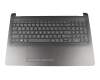 NSK-XDC5C original HP keyboard incl. topcase DE (german) black/black (wave)
