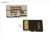 Fujitsu 64GB MICRO SDXC CARD for Fujitsu Primergy RX4770 M6