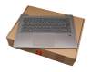 PC4CPB-GE original Lenovo keyboard incl. topcase DE (german) grey/bronze with backlight (without fingerprint)