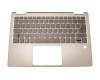 PC4SB-GE original Lenovo keyboard incl. topcase DE (german) grey/silver with backlight