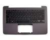 PK1319Y923S original Asus keyboard incl. topcase DE (german) black/black
