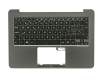 PK1319Y936S original Asus keyboard incl. topcase SF (swiss-french) black/grey