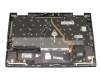 PK131AF2B11 original Lenovo keyboard incl. topcase DE (german) black/grey with backlight and mouse-stick