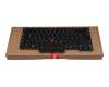 PK131H41B11 original ODM keyboard DE (german) black/black with backlight and mouse-stick