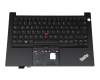 PK131HJ3B11 original Lenovo keyboard incl. topcase DE (german) black/black with backlight and mouse-stick