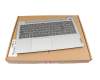 PK131K72B20 original Lenovo keyboard incl. topcase DE (german) anthracite/silver with backlight fingerprint