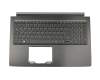 PK131NX3B11 original Acer keyboard incl. topcase DE (german) black/black