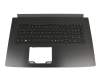 PK131NX3B11 original Acer keyboard incl. topcase DE (german) black/black with backlight (GTX 1050)
