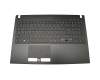 PK131O11B10 original Acer keyboard incl. topcase DE (german) black/black with backlight