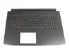 PK131TY1B10 original Acer keyboard incl. topcase DE (german) black/black with backlight (GeForce 1060)