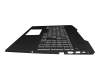 PK1328B3A10 original HP keyboard incl. topcase DE (german) black/white/black with backlight