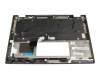 PK132S93B34 original Lenovo keyboard incl. topcase ND (nordic) black/black with backlight and mouse-stick