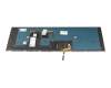 PK132UQ1A11 original HP keyboard DE (german) black/silver with backlight and mouse-stick
