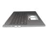 PK133TY2C13 original Acer keyboard incl. topcase DE (german) grey/grey with backlight