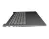 PL5CVXB-GR original Lenovo keyboard incl. topcase DE (german) grey/grey with backlight