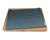 PL5CXVB-NOD original Lenovo keyboard incl. topcase ND (nordic) blue/blue with backlight