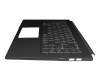 PN095687 original MSI keyboard incl. topcase DE (german) black/black with backlight