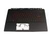 PN140225 original MSI keyboard incl. topcase DE (german) black/black with backlight