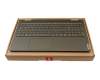 PR5SB-GR original Lenovo keyboard incl. topcase DE (german) dark green/dark green with backlight (Dark Moss)