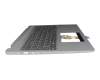 PR5SB-GR original Lenovo keyboard incl. topcase DE (german) grey/grey (Arctic Gray)