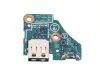Power button / USB board original suitable for HP Envy x360 15-dr0203ng (7KF61EA)