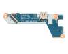 Power button/USB board original suitable for Lenovo IdeaPad 3-17IAU7 (82RL)