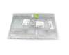 QV05T_A10B original Acer keyboard incl. topcase DE (german) black/silver