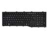 S26391-F163-B821 original Fujitsu keyboard DE (german) black/black