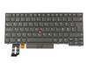 SG-90750-2KB original Lenovo keyboard DK (danish) black/black with backlight and mouse-stick