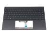 SG-A3930-2DA original Asus keyboard incl. topcase DE (german) black/black with backlight