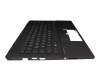SJP46G3ETATP40 HP keyboard incl. topcase DE (german) black/black with backlight (Mica Silver Aluminium)