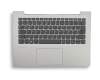 SN20M61834 original Lenovo keyboard incl. topcase DE (german) grey/silver