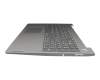SN20M62749 original Lenovo keyboard incl. topcase DE (german) grey/silver
