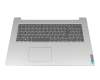 SN20M62883 original Lenovo keyboard incl. topcase DE (german) grey/silver