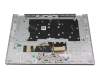 SN20Q40661 original Lenovo keyboard incl. topcase DE (german) grey/silver with backlight