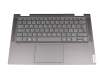 SN20Q40725 original Lenovo keyboard incl. topcase CH (swiss) grey/grey with backlight